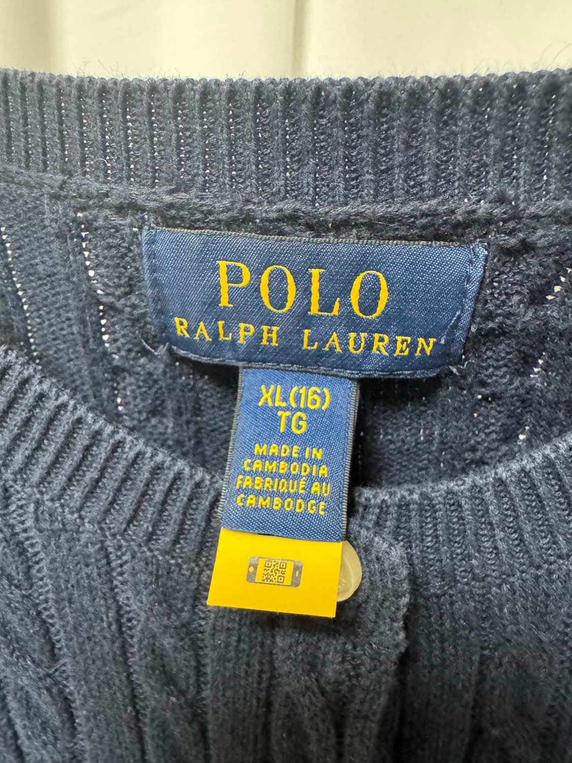 폴로 랄프로렌 네이비 니트 가디건 상품이미지2