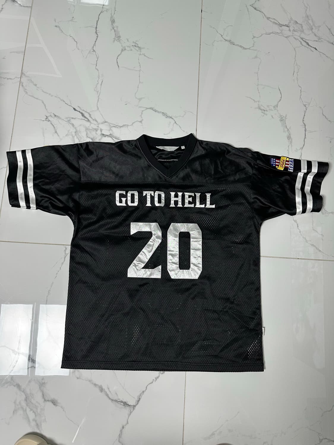 페치 선데이 져지 블랙 FOOTBALL RACING JERSEY 상품이미지1