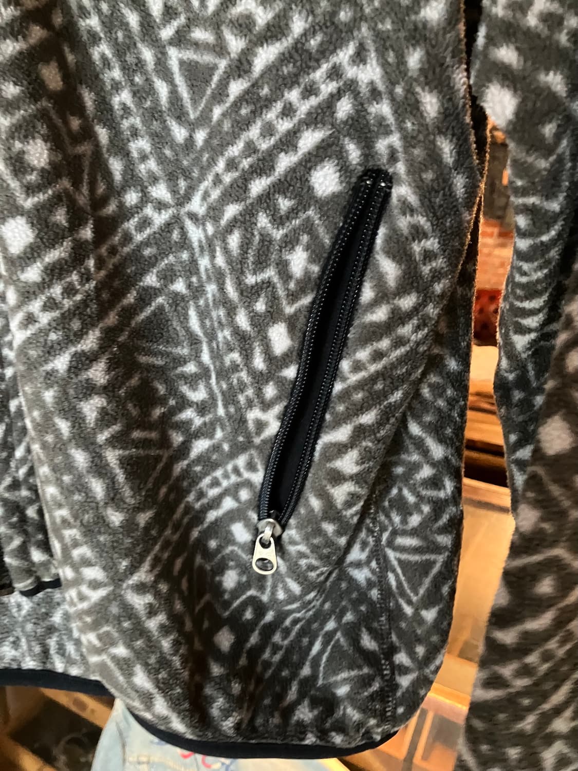 90s 빈티지 엘엘빈 플리스 집업 자켓 상품이미지4