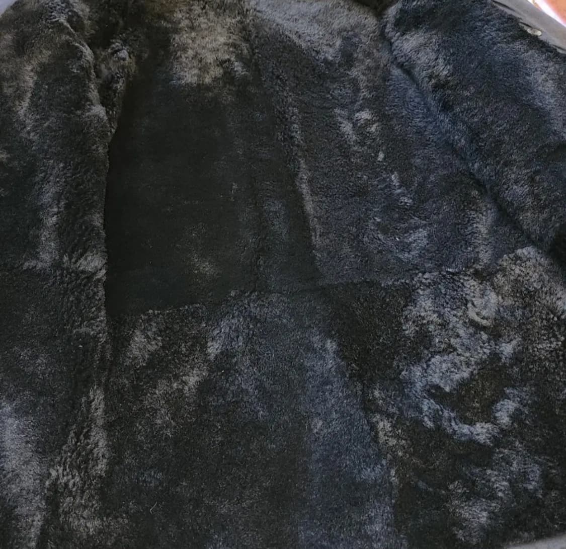 발망 무스탕 밀리터리 필드자켓 블랙 발망 데카르넹 52 상품이미지9