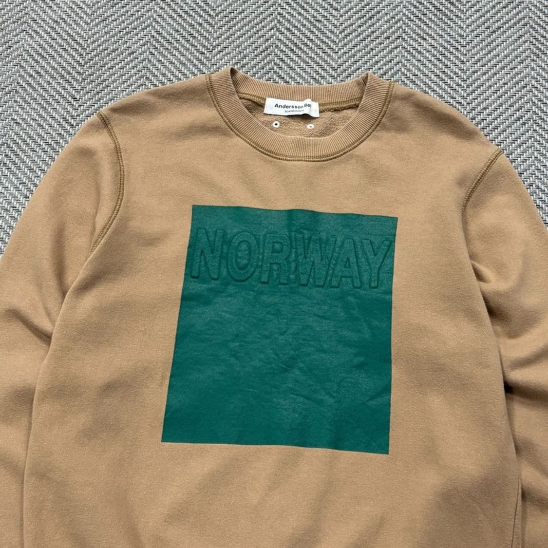 앤더슨벨 노르웨이 맨투맨 v2597 상품이미지3