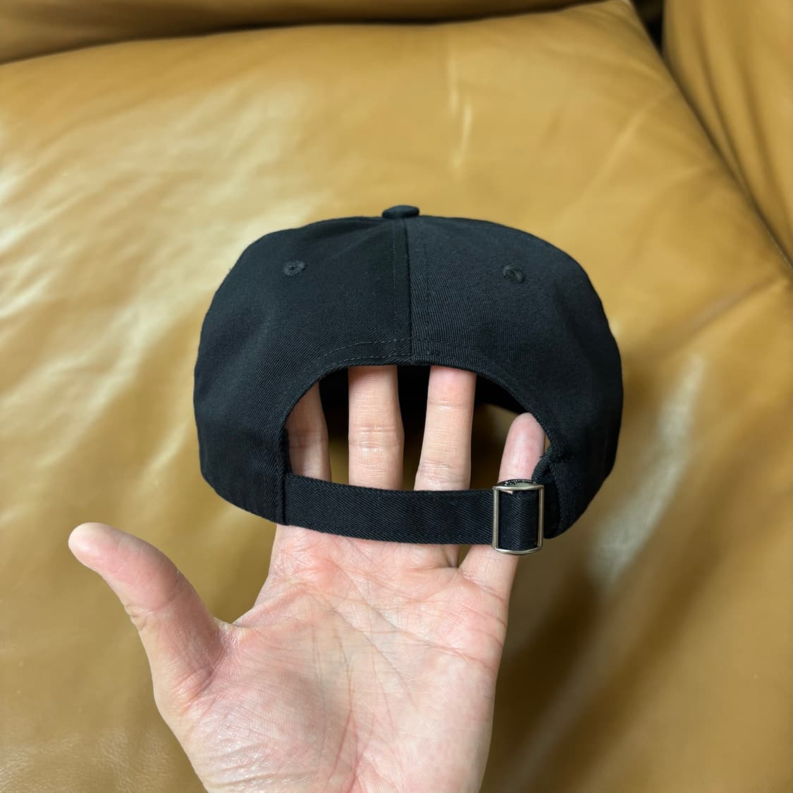 슈프림 6패널 볼캡 모자 웜업 워시드 블랙 상품이미지8