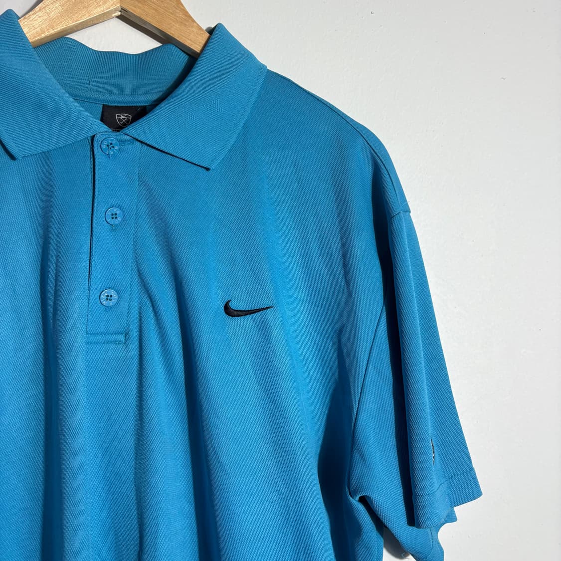 나이키 스우시 블루 반팔 카라티 (무료배송) 상품이미지3