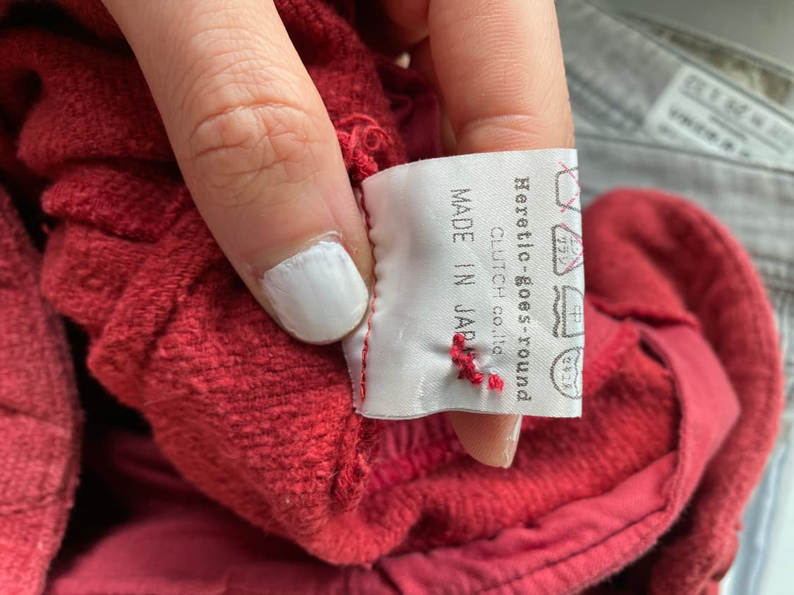 Heretic Goes Round red skort 상품이미지8