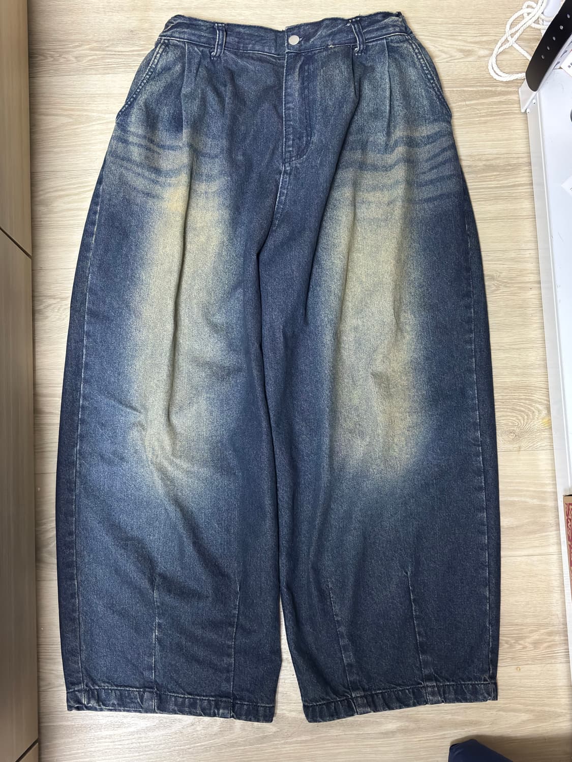 farmer’s market 샌드 브러쉬 데님 팬츠 상품이미지1