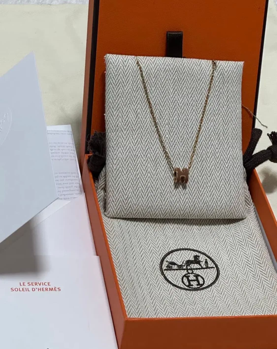 에르메스 미니팝아슈 목걸이 상품이미지2