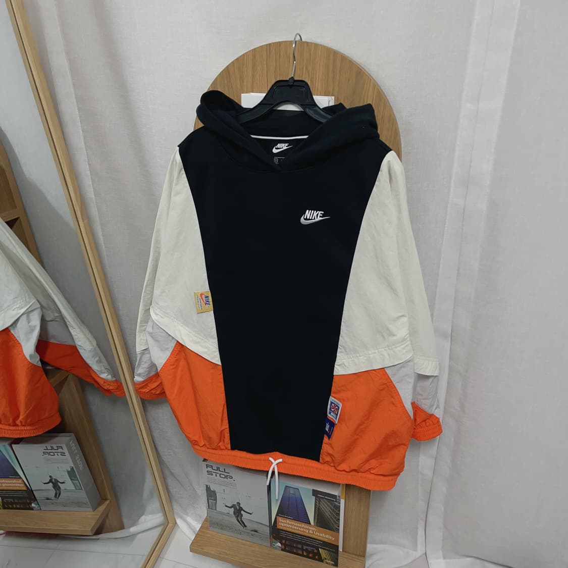 [정품] 나이키 컬러블록 하이브리드 후드티 [ M ] 상품이미지4