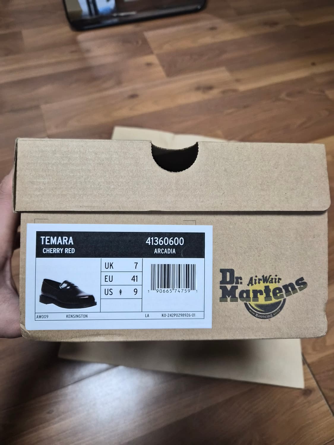 (새상품)닥터마틴 테마라 체리 260size 상품이미지3