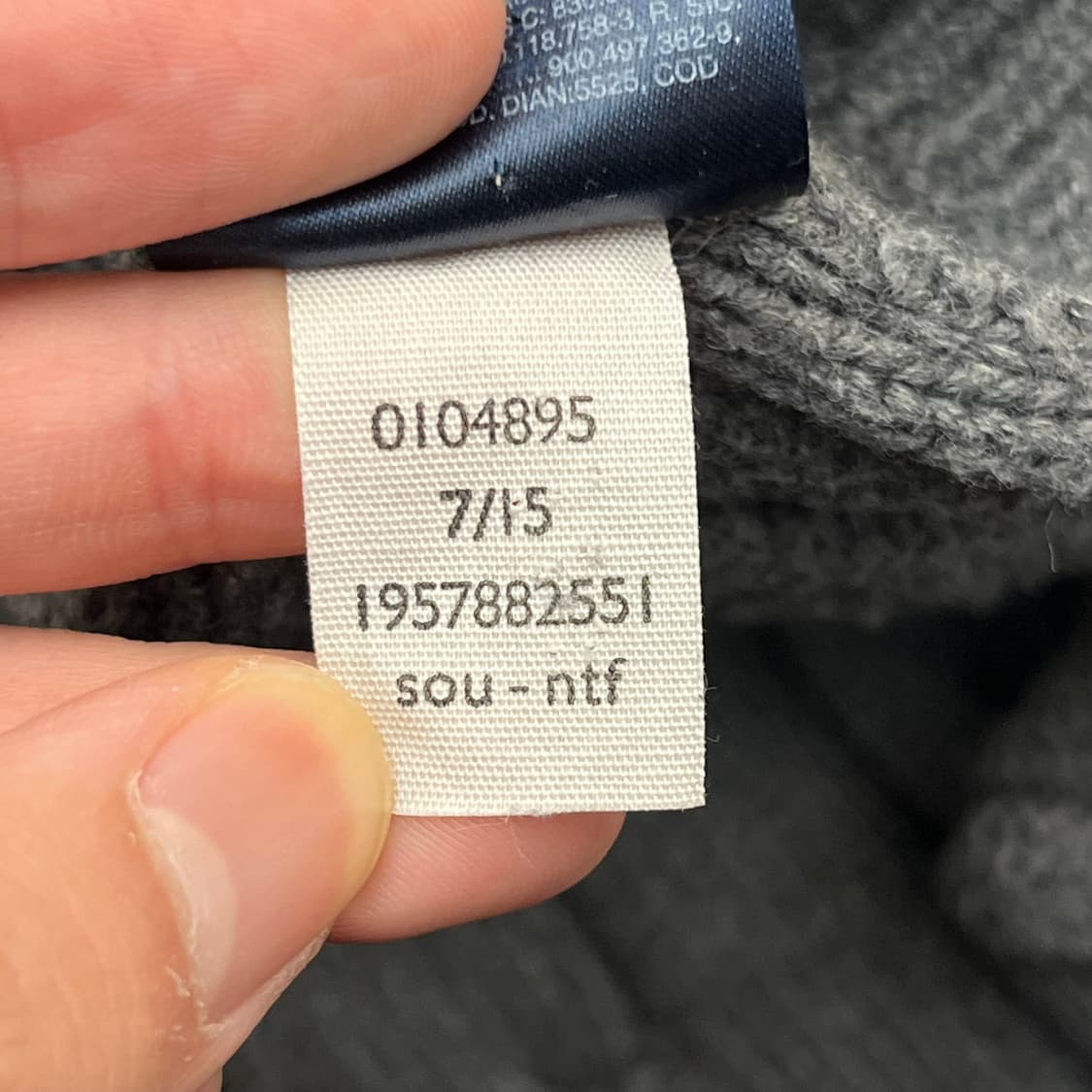 타미힐피거 케이블니트 여성 집업 (S) 상품이미지5