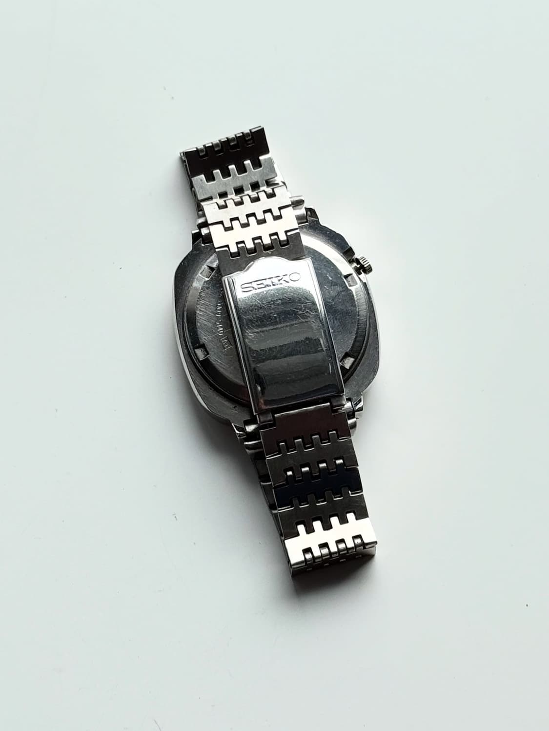 90s Seiko5 Autmatic Vintage Metal Watch 상품이미지5