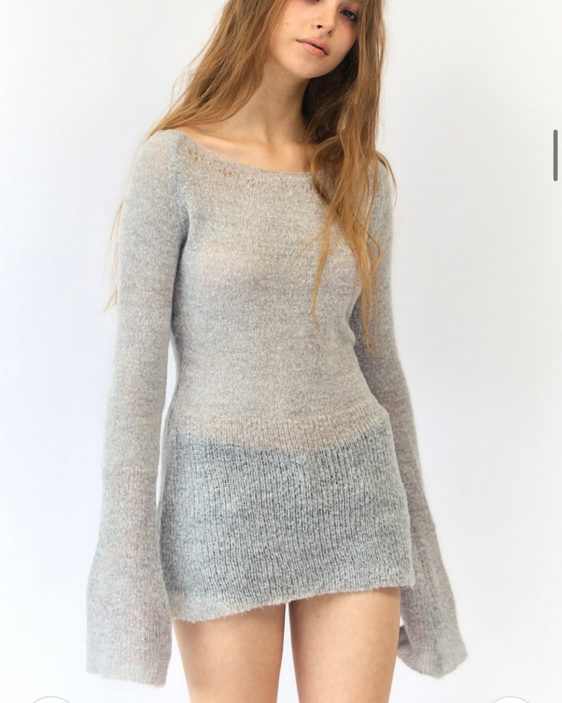 익스파이어드걸즈 Flare Line Mohair Knit 상품이미지1