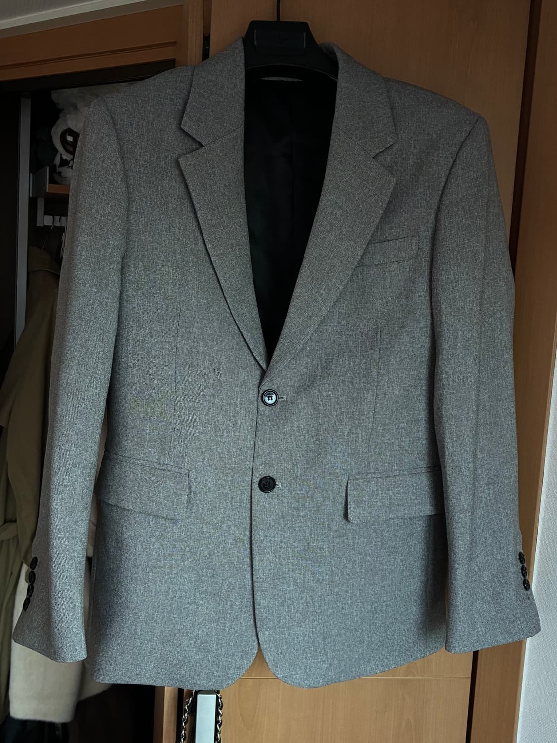 (L-XL) 남성 그레이 블레이저 자켓 판매 상품이미지6