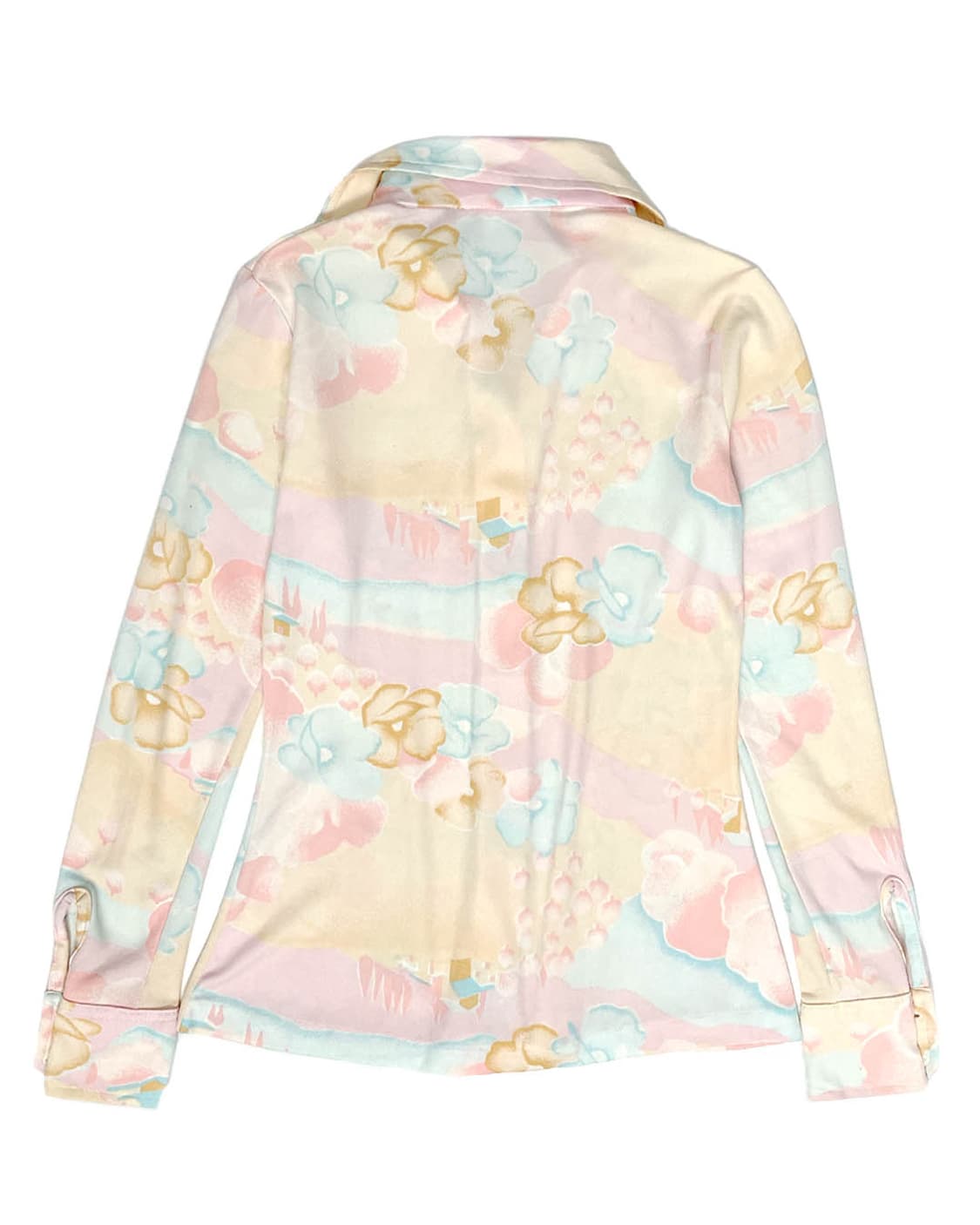 vintage  파스텔 스판 셔츠  상품이미지2