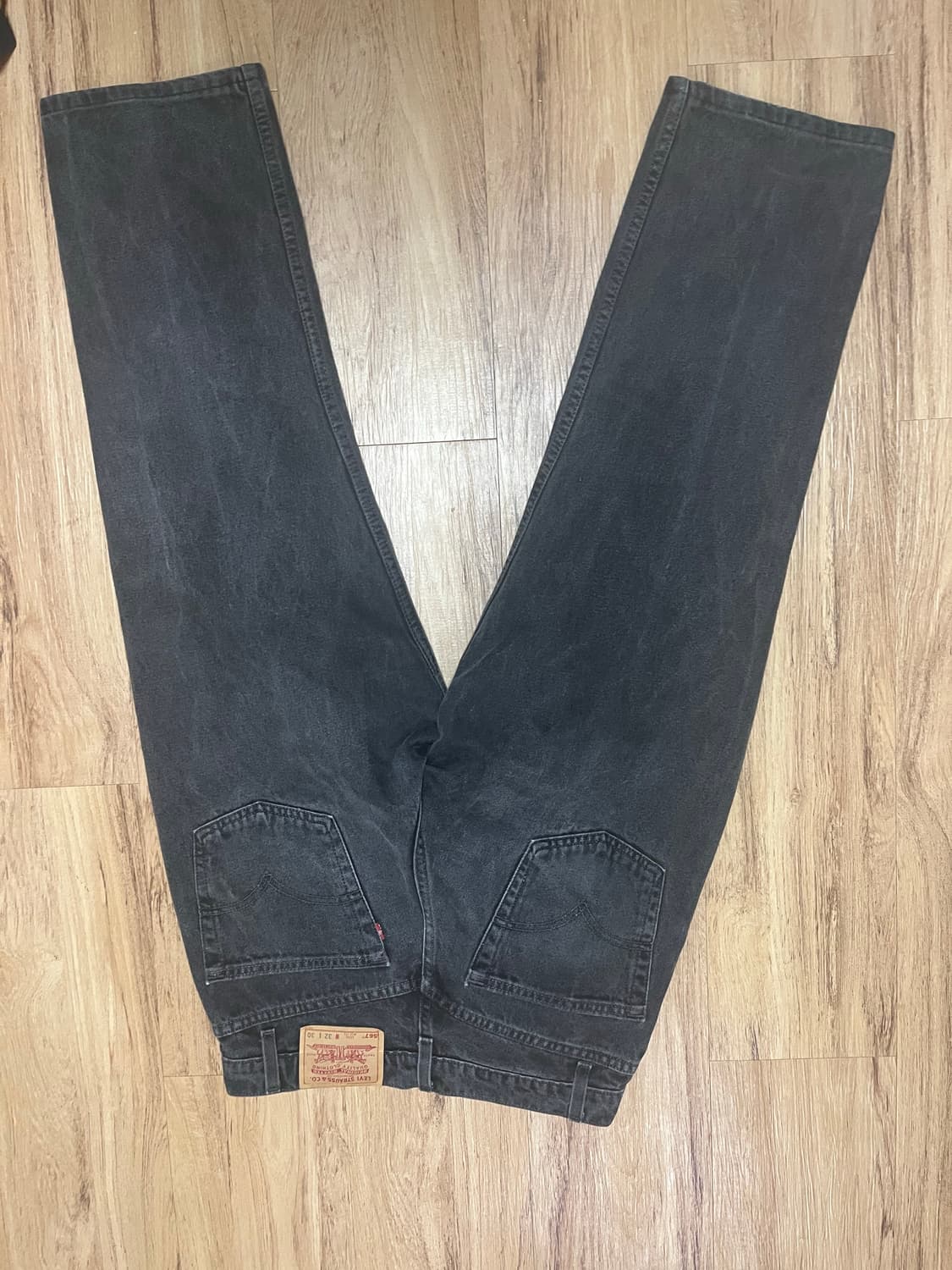 90s 567 Levi’s black pants 32 30 상품이미지3