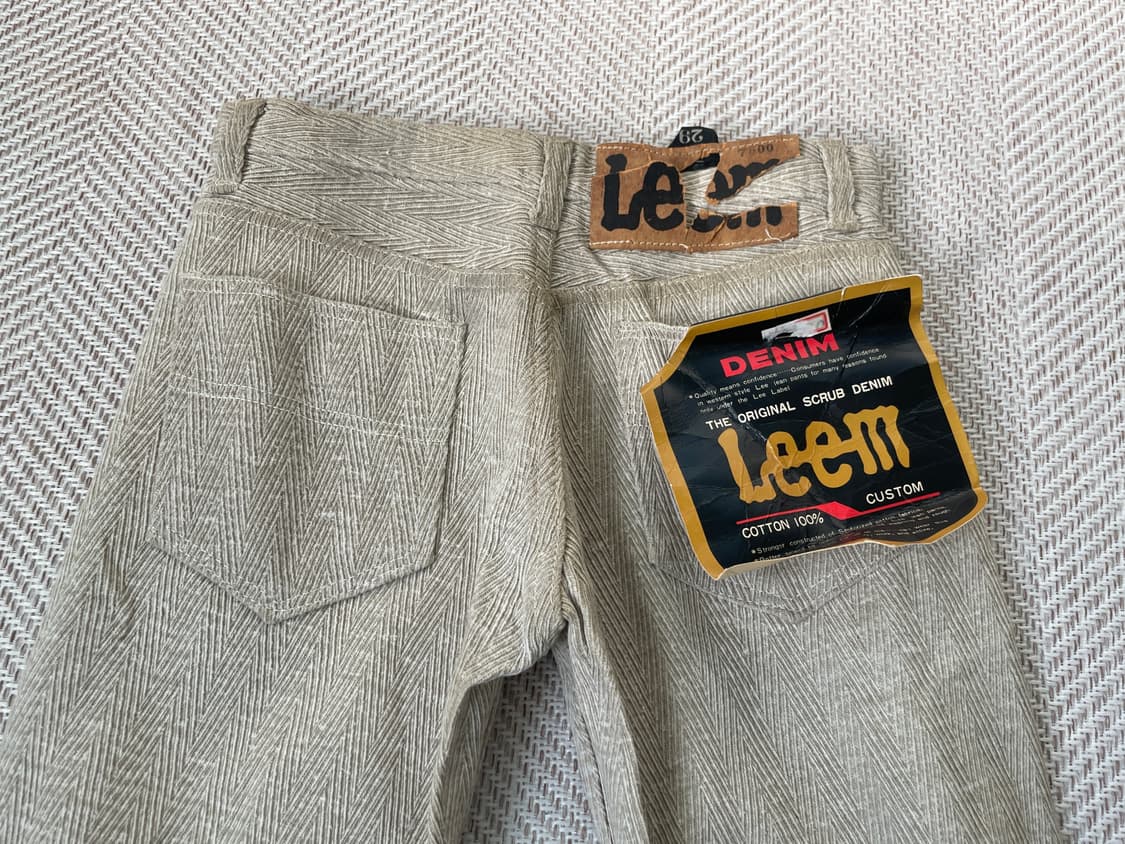 7~80s lee 리 플레어 헤링본 벨보텀 팬츠 J03543 상품이미지2