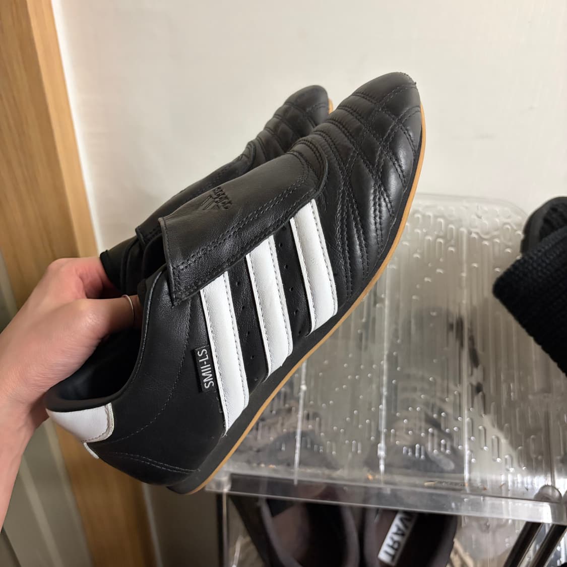 아디다스 태권도 코어 블랙 클라우드 화이트 상품이미지6