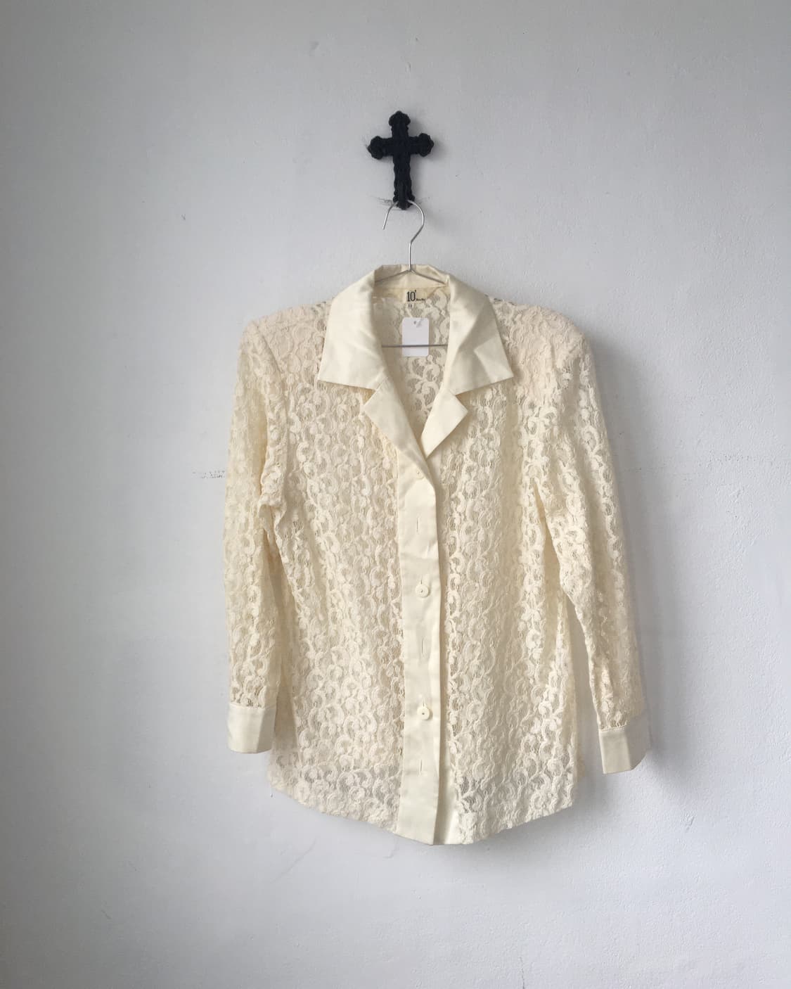 Ornament pattern see through jacket 상품이미지2