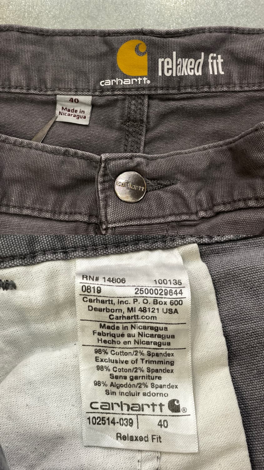 (40) Carhartt 칼하트 반바지 쇼츠 릴렉스드핏 상품이미지10