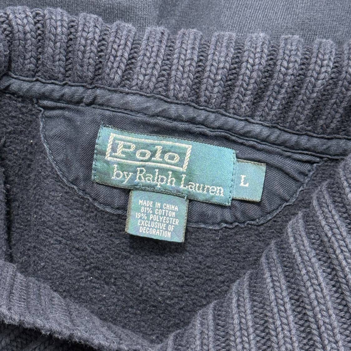 폴로 랄프로렌 숄카라 코튼 니트 상품이미지4