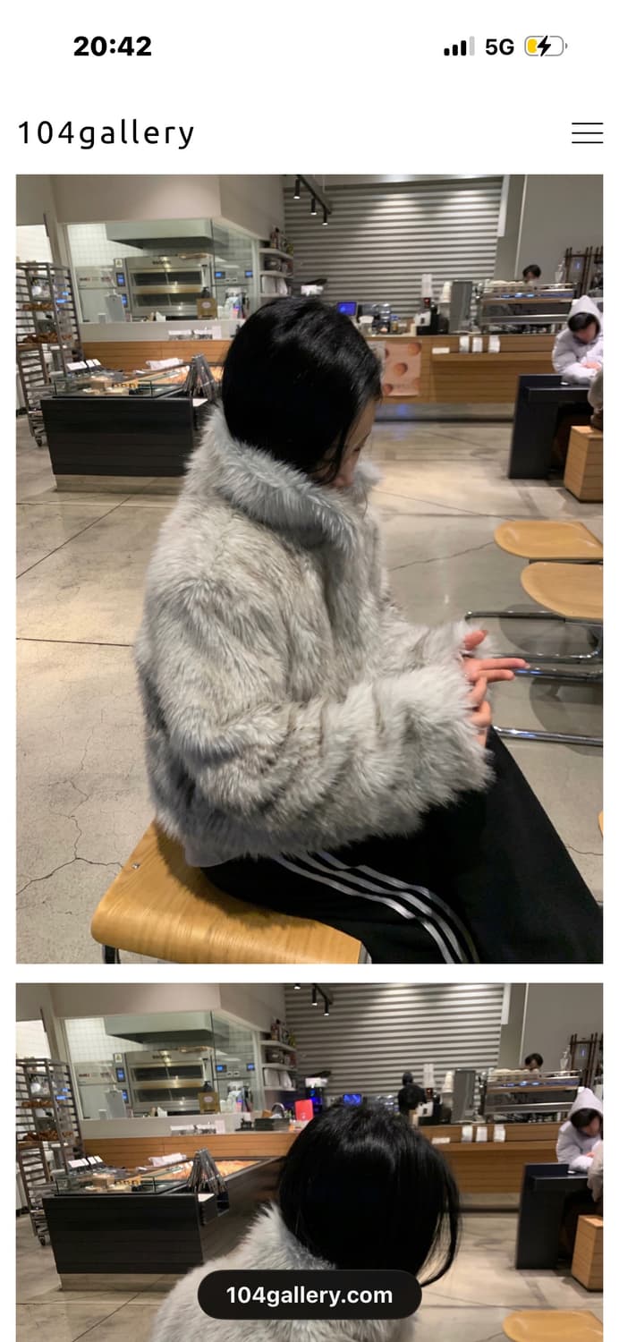 포르테나 104갤러리 퍼자켓 상품이미지1