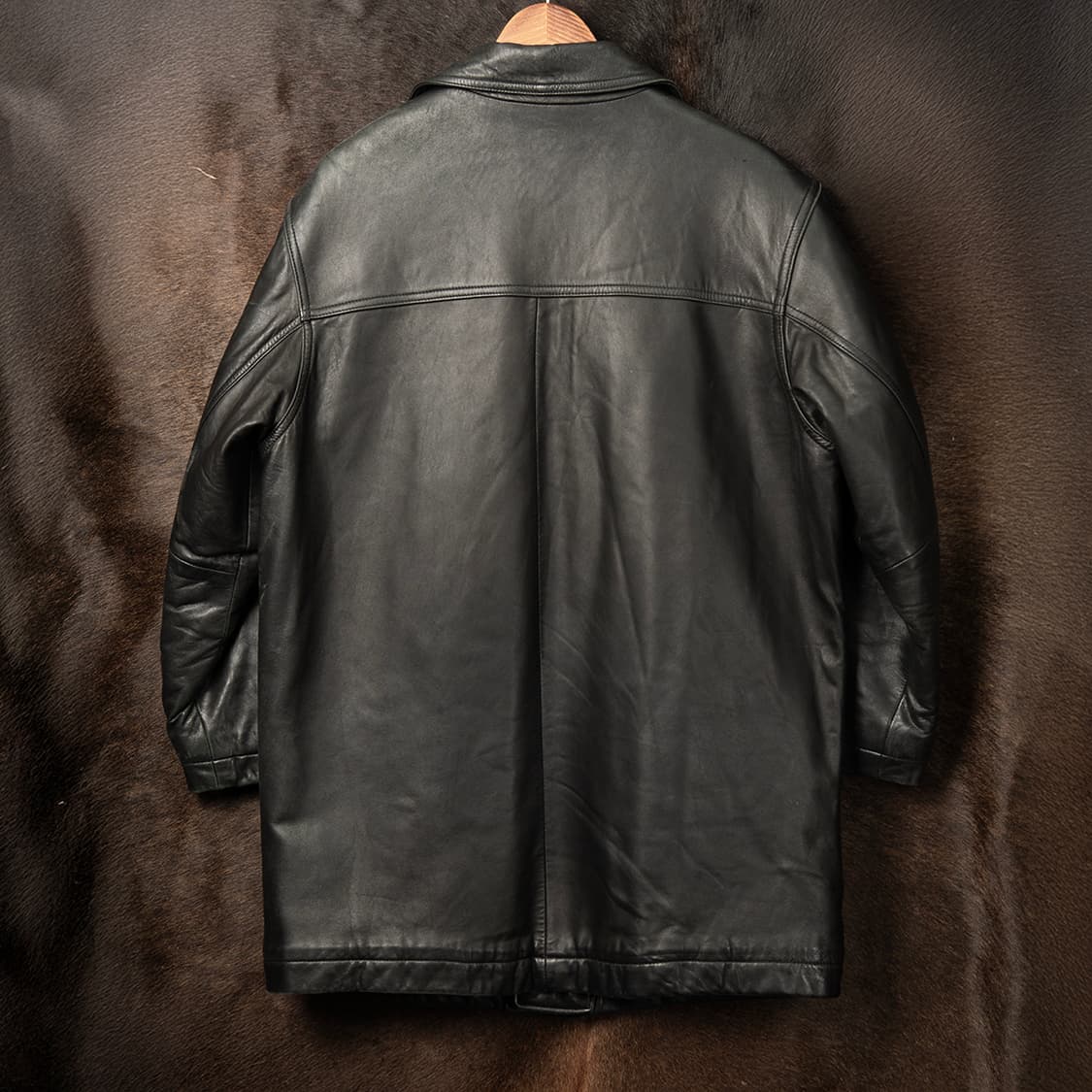 [M] 에디바우어 램스킨 레더코트  상품이미지2