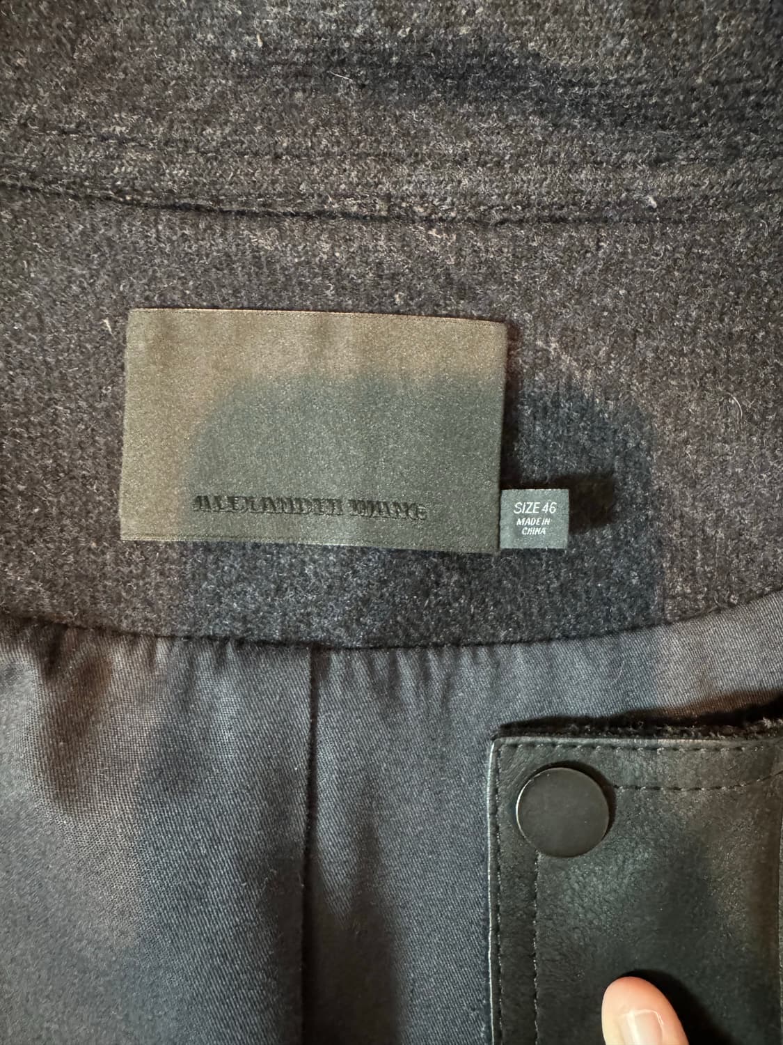 Alexander Wang 가죽 재킷 46사이즈 상품이미지5