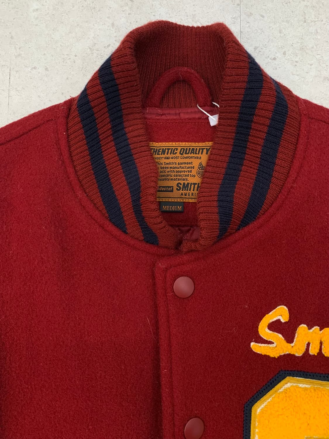 Smiths American 90’s 바시티 자켓 상품이미지4