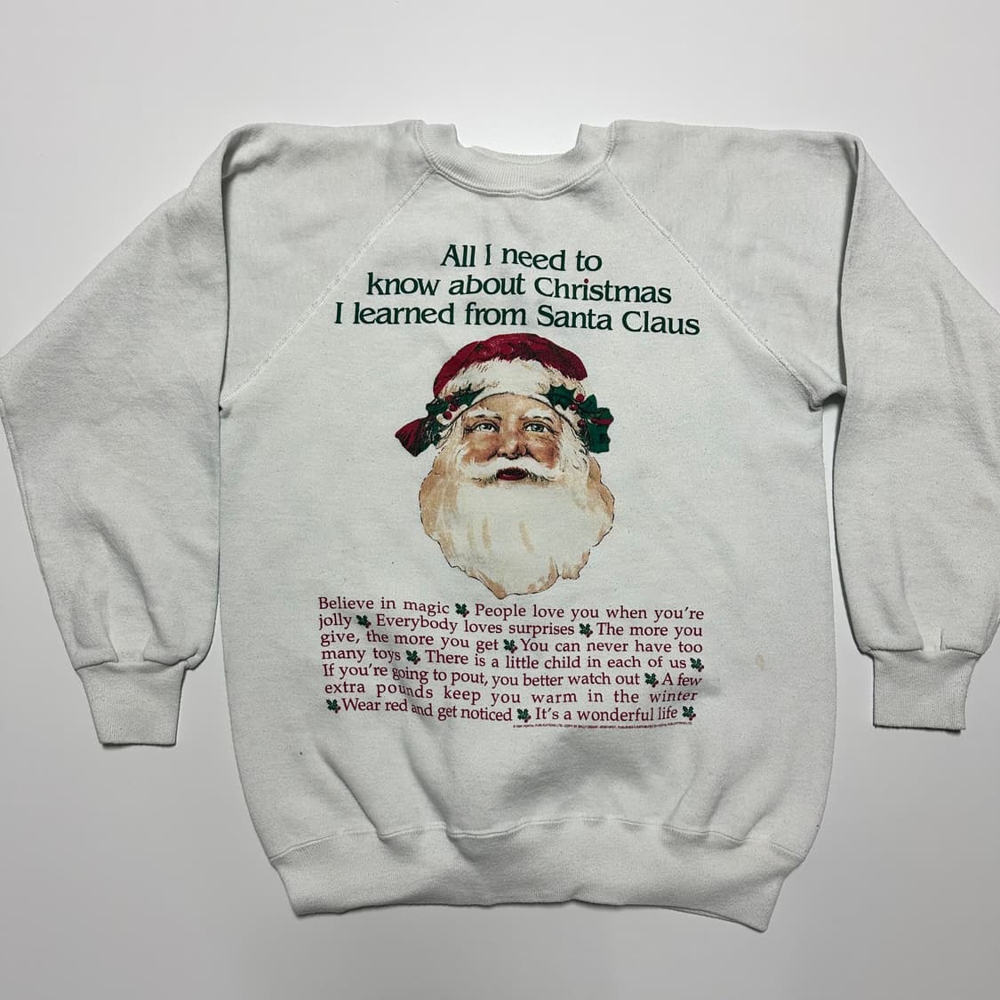 헤인즈 빈티지 크리스마스 맨투맨 80's 상품이미지1