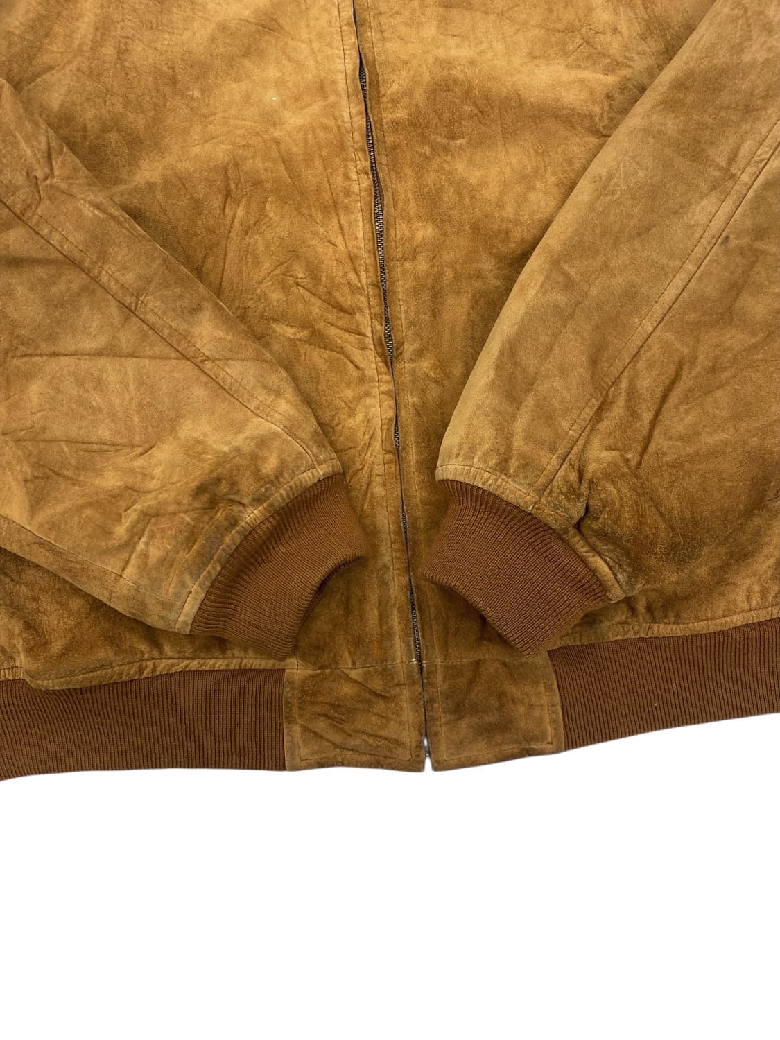 90's 갭 스웨이드 레더 봄버 자켓 상품이미지5