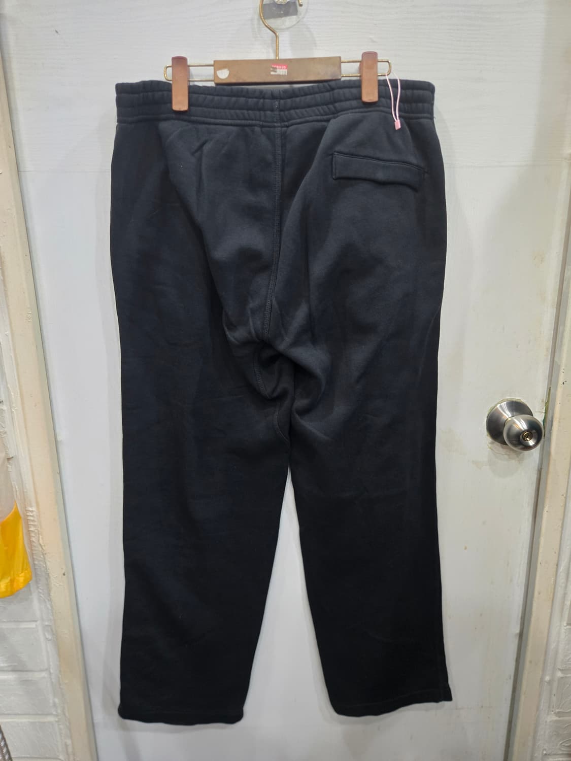 105,XL )) NIKE 나이키 블랙 기모 트레이닝복 바지! 상품이미지4