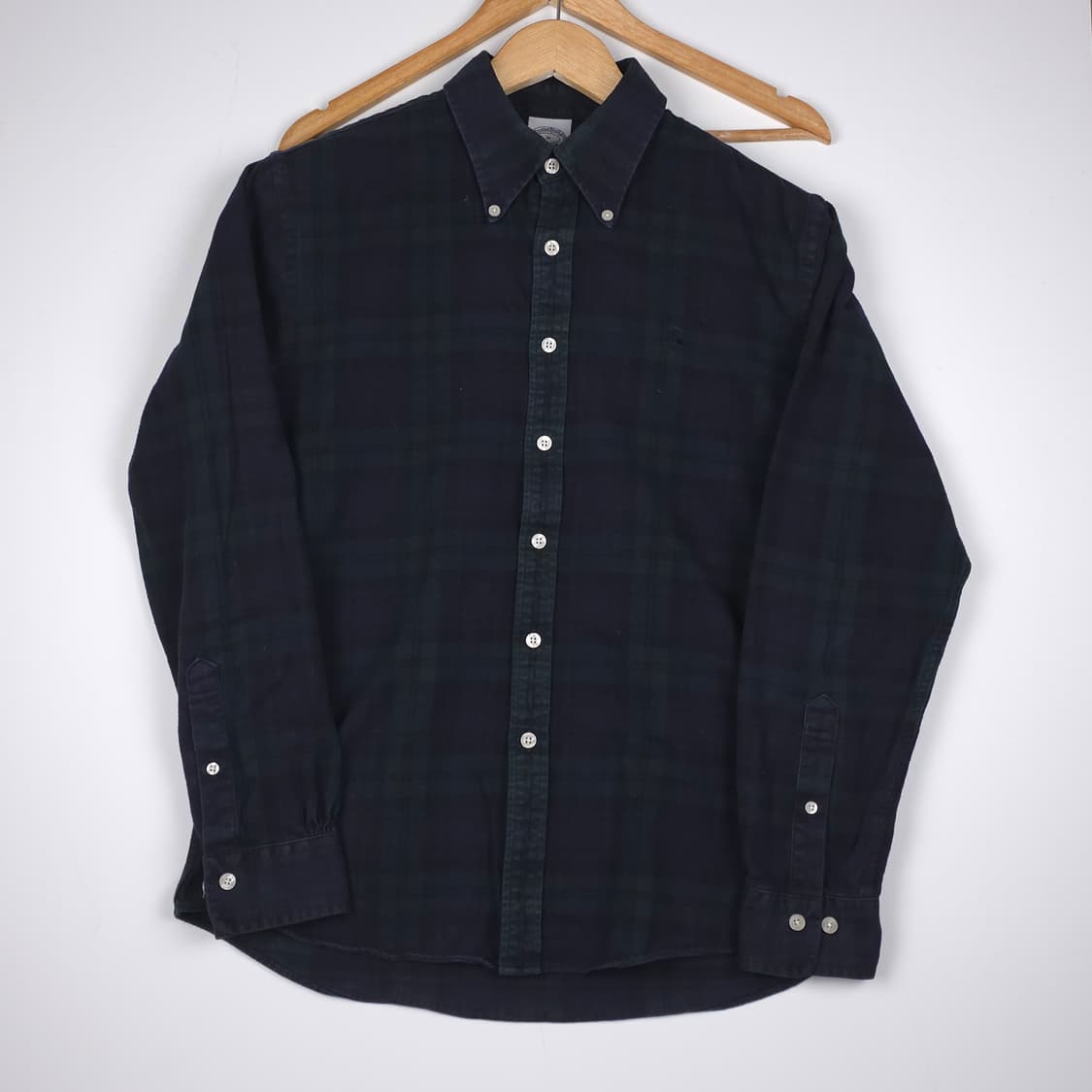 브룩스 브라더스 코튼셔츠 체크 (M) 상품이미지1