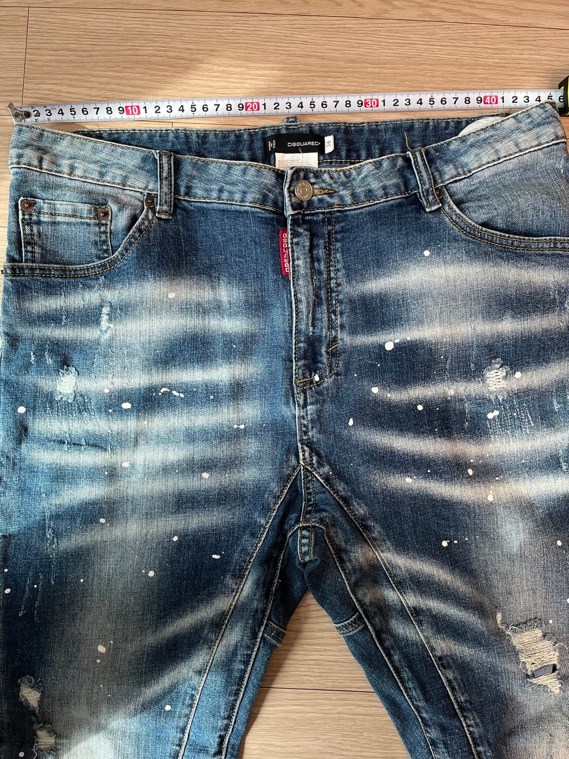 디스퀘어드2 남성 데미지 청바지 36 정품 상품이미지8