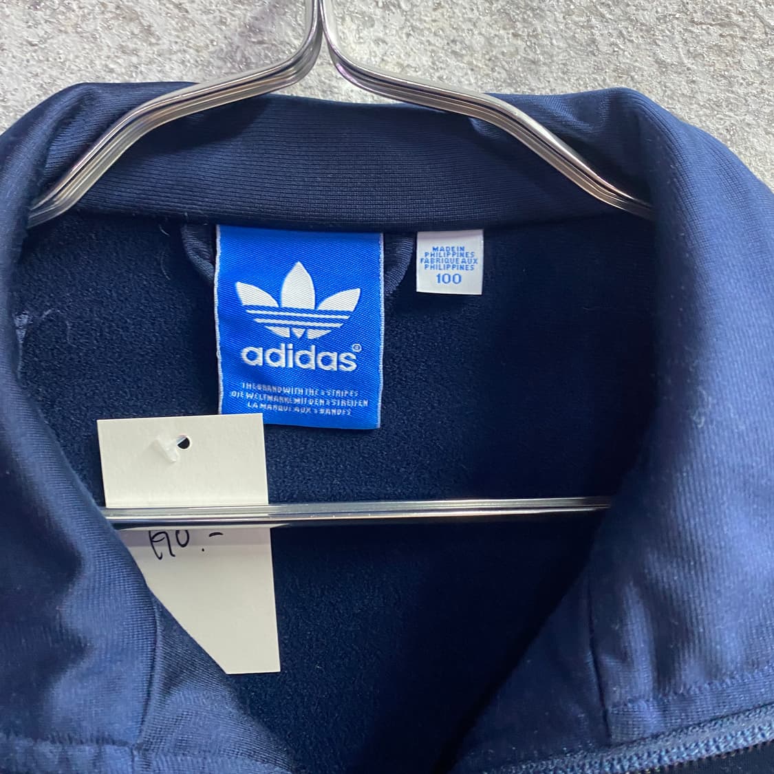 아디다스 오리지널 파이어버드 네이비 배색 트랙 탑 져지 B3048 상품이미지4