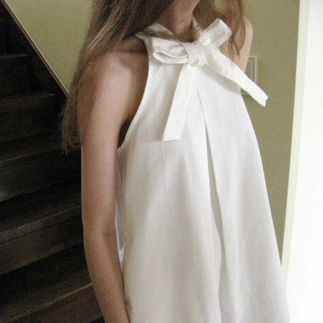 메이비베이비 디어리스트 보우타이 원피스 55-66 새상품 상품이미지2