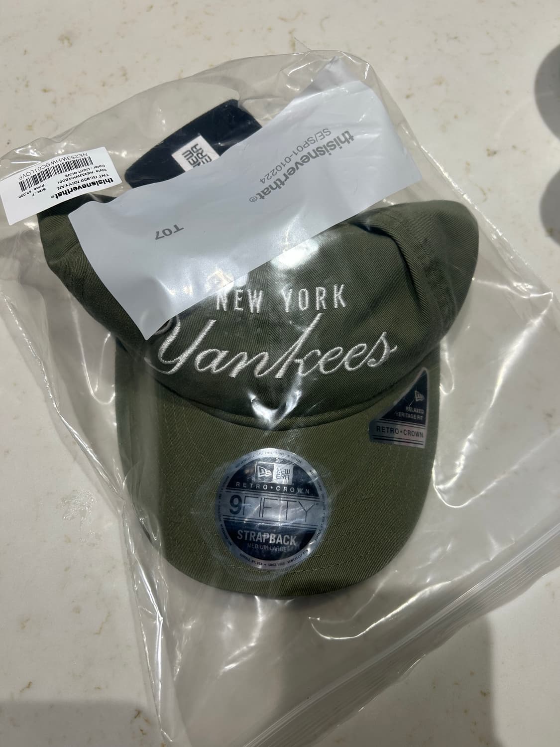 디스이즈네버댓 뉴에라 뉴욕양키즈 새상품 상품이미지2