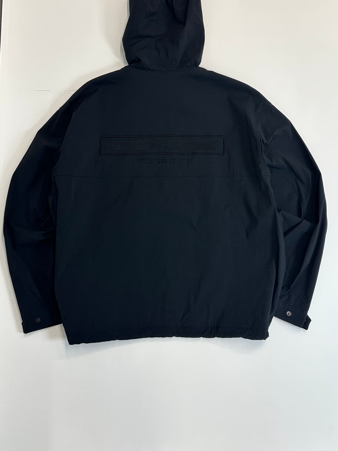 솔리드옴므 나일론후드 아노락 블랙48 상품이미지6