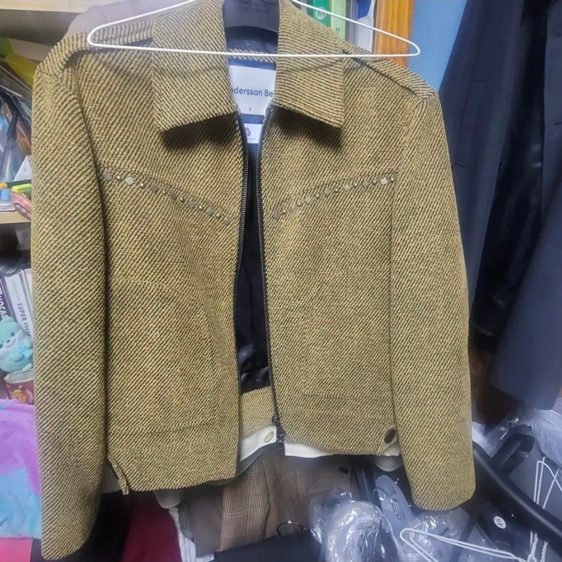 앤더슨벨 알토이스 웨스턴 울 자켓 S 상품이미지1