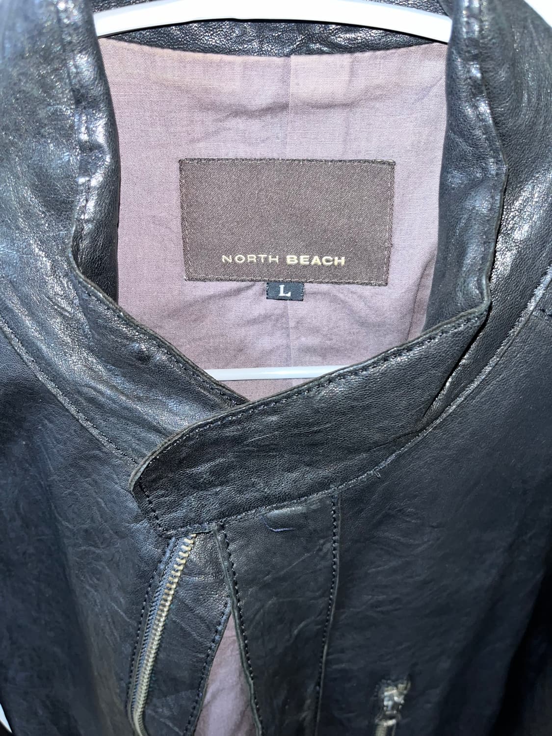 노스비치 가죽자켓 상품이미지2