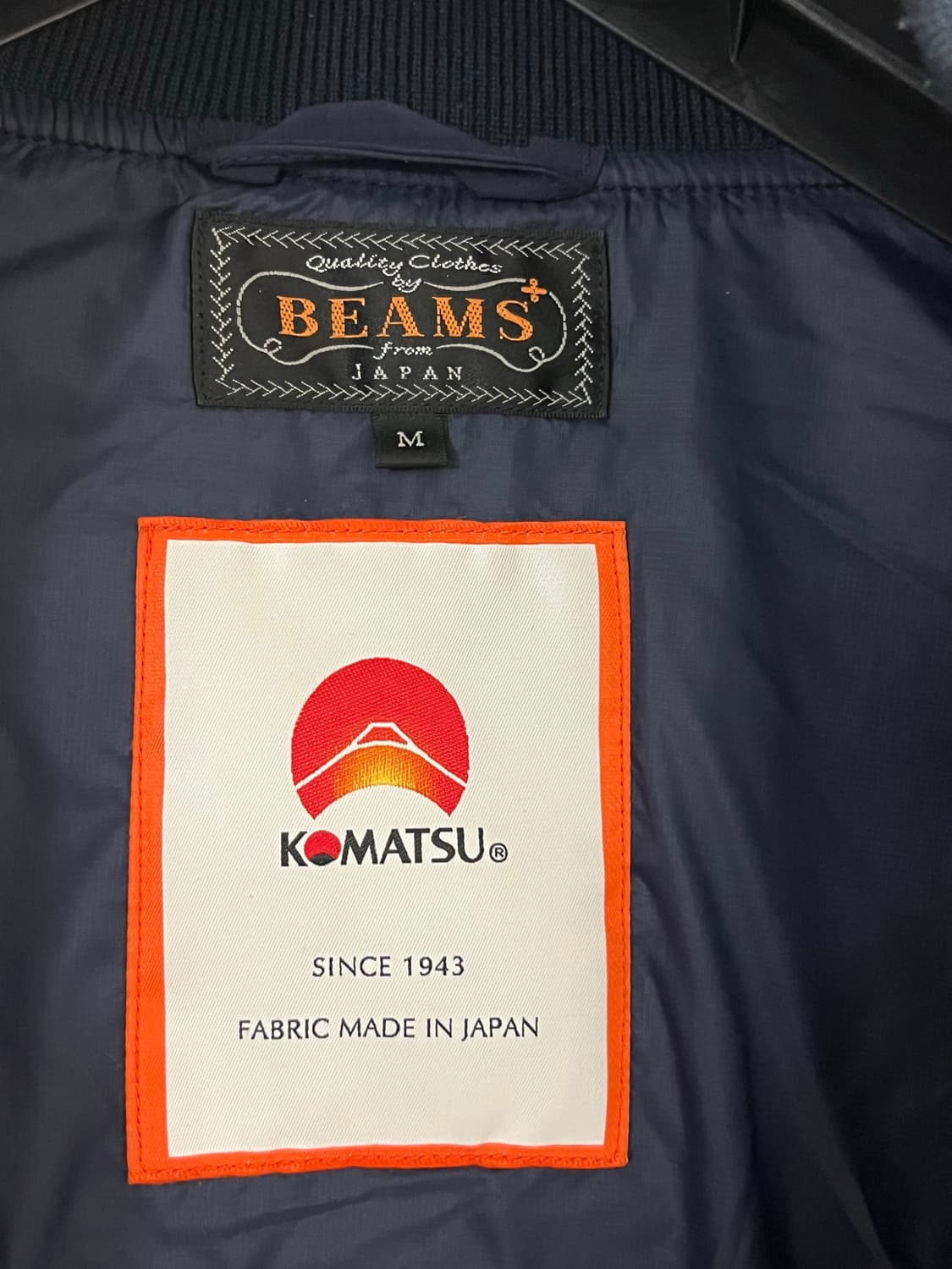 빔즈 플러스 웹자켓 M 사이즈 네이비 상품이미지4