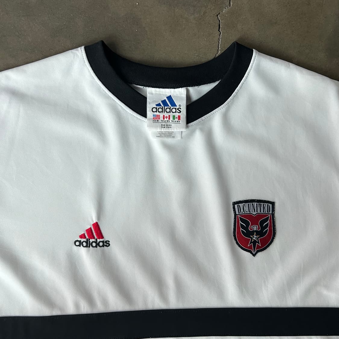 90s 아디다스 mls dc유나이티드 져지 상품이미지2