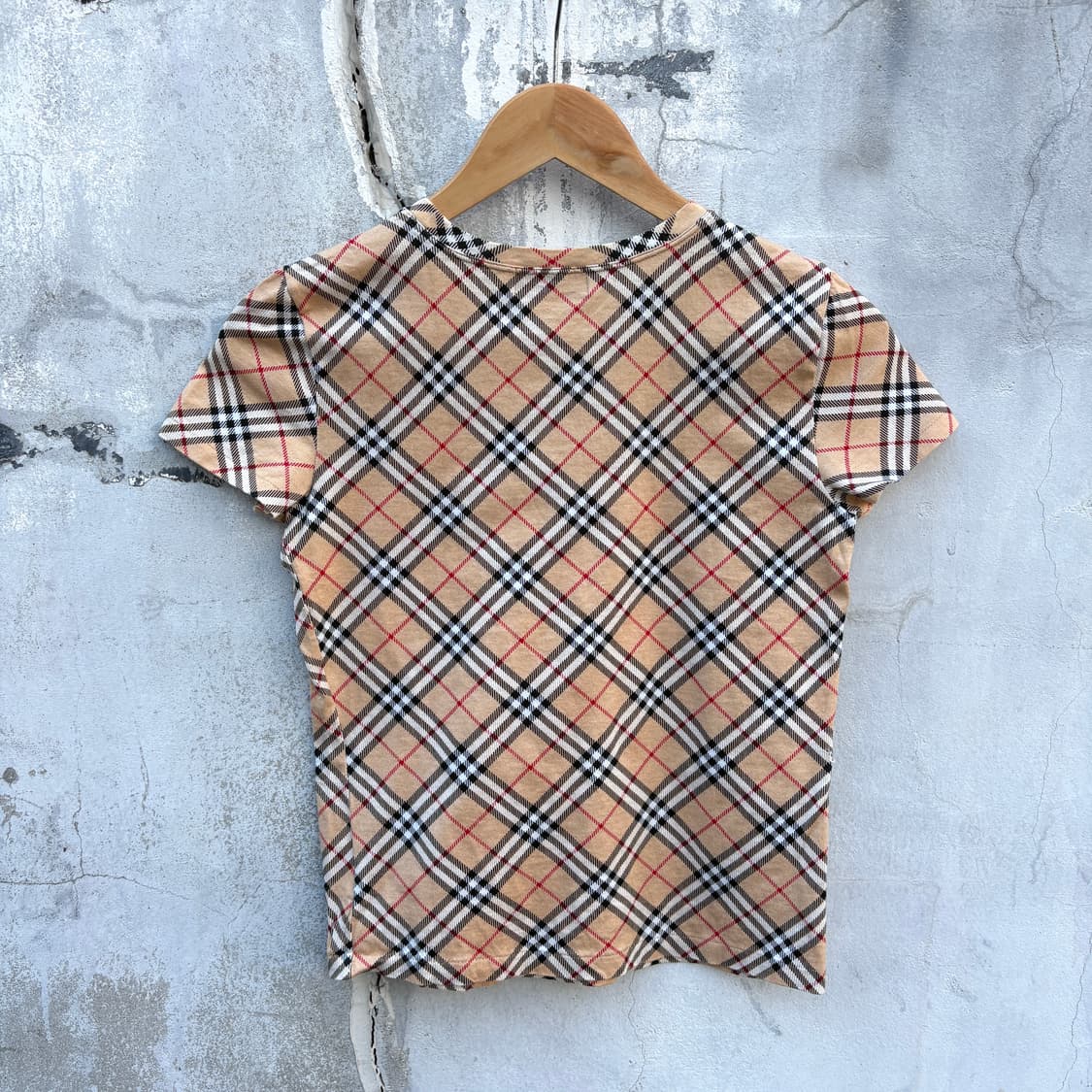 Burberry 버버리 노바체크 반팔 티셔츠 상품이미지2