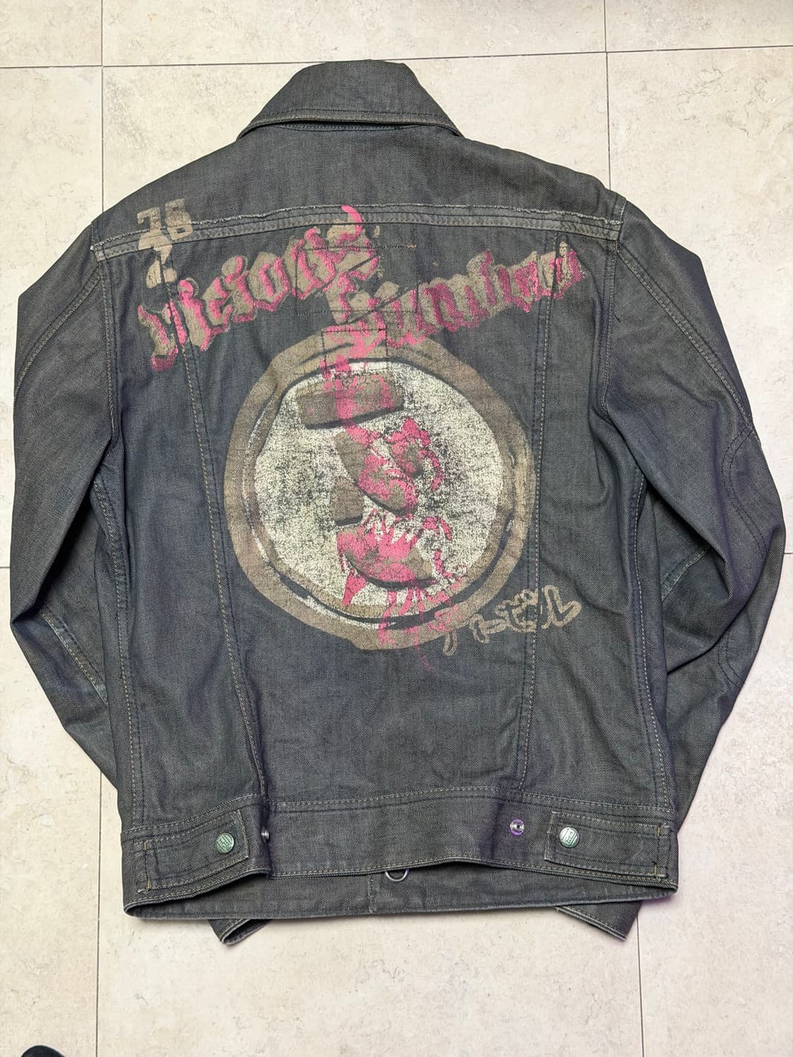 Diesel Y2K Archive Graphic Denim Jacket 상품이미지1