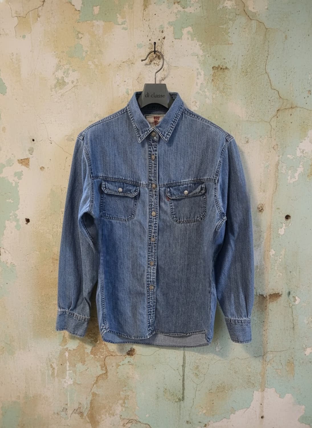 90's Levi's 여성 데님 셔츠 L 상품이미지1