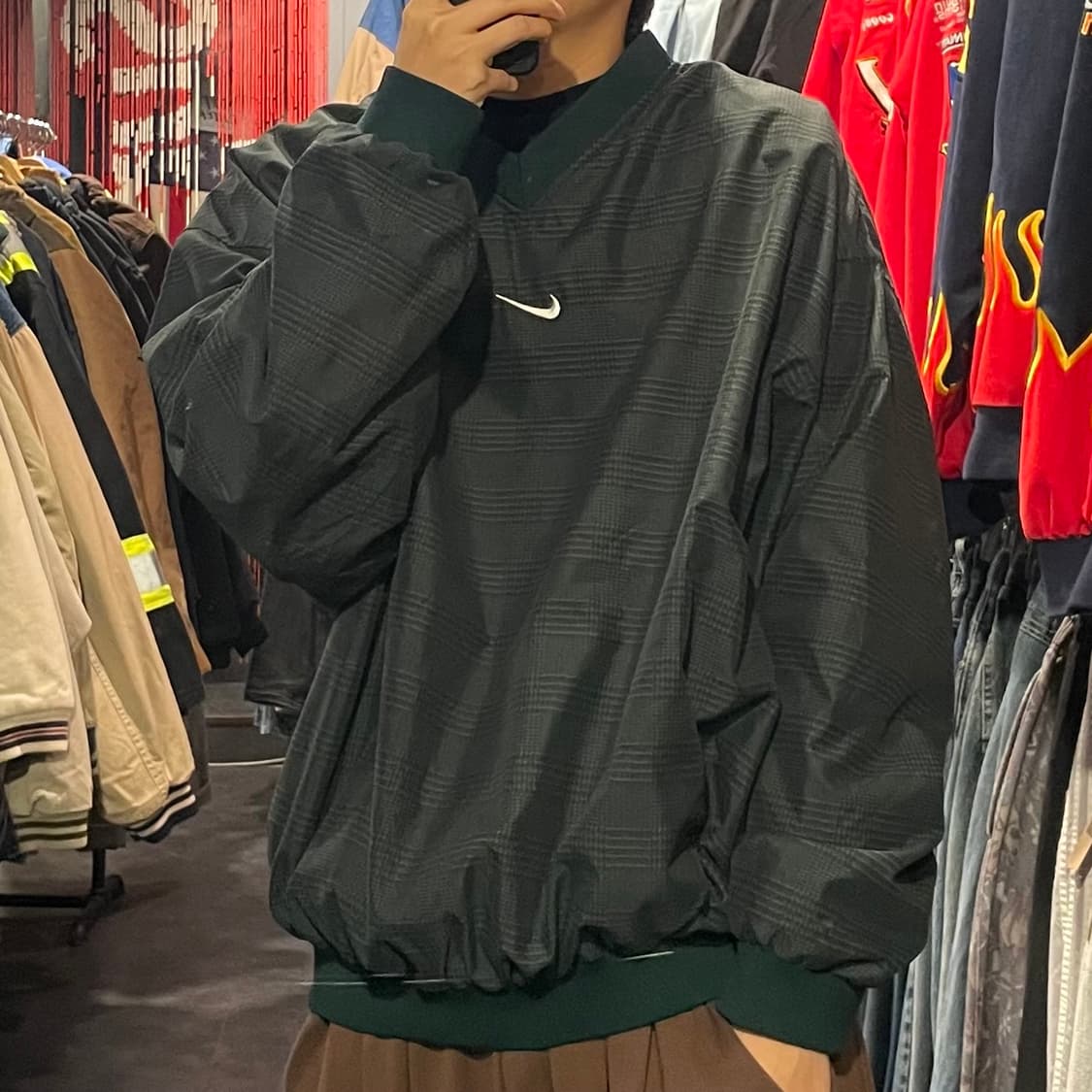 [IM] Nike 나이키 딥그린 체크 웜업 상품이미지4