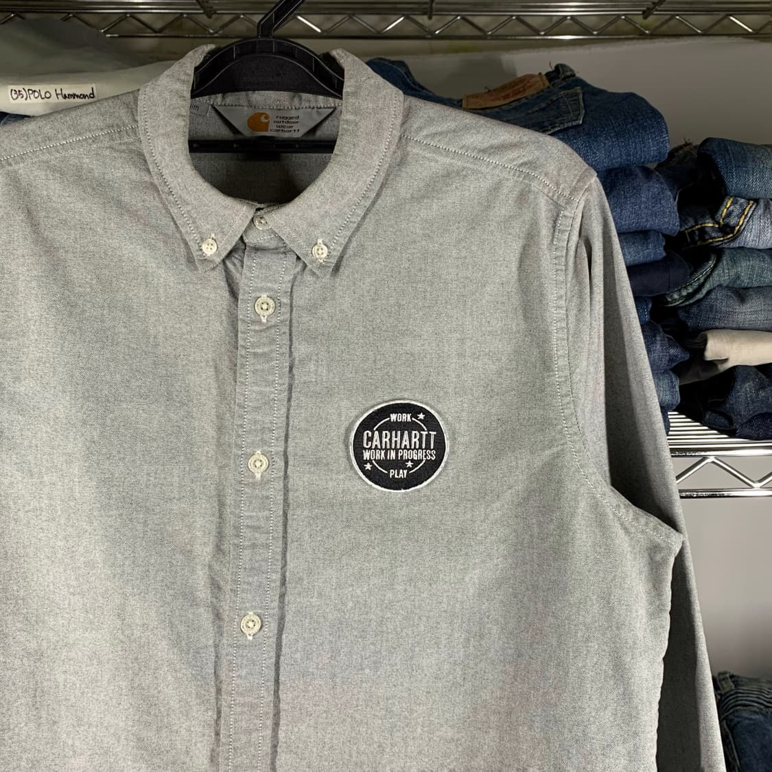 [M] 칼하트 WIP L/S WORK AND PLAY SHIRT 상품이미지1