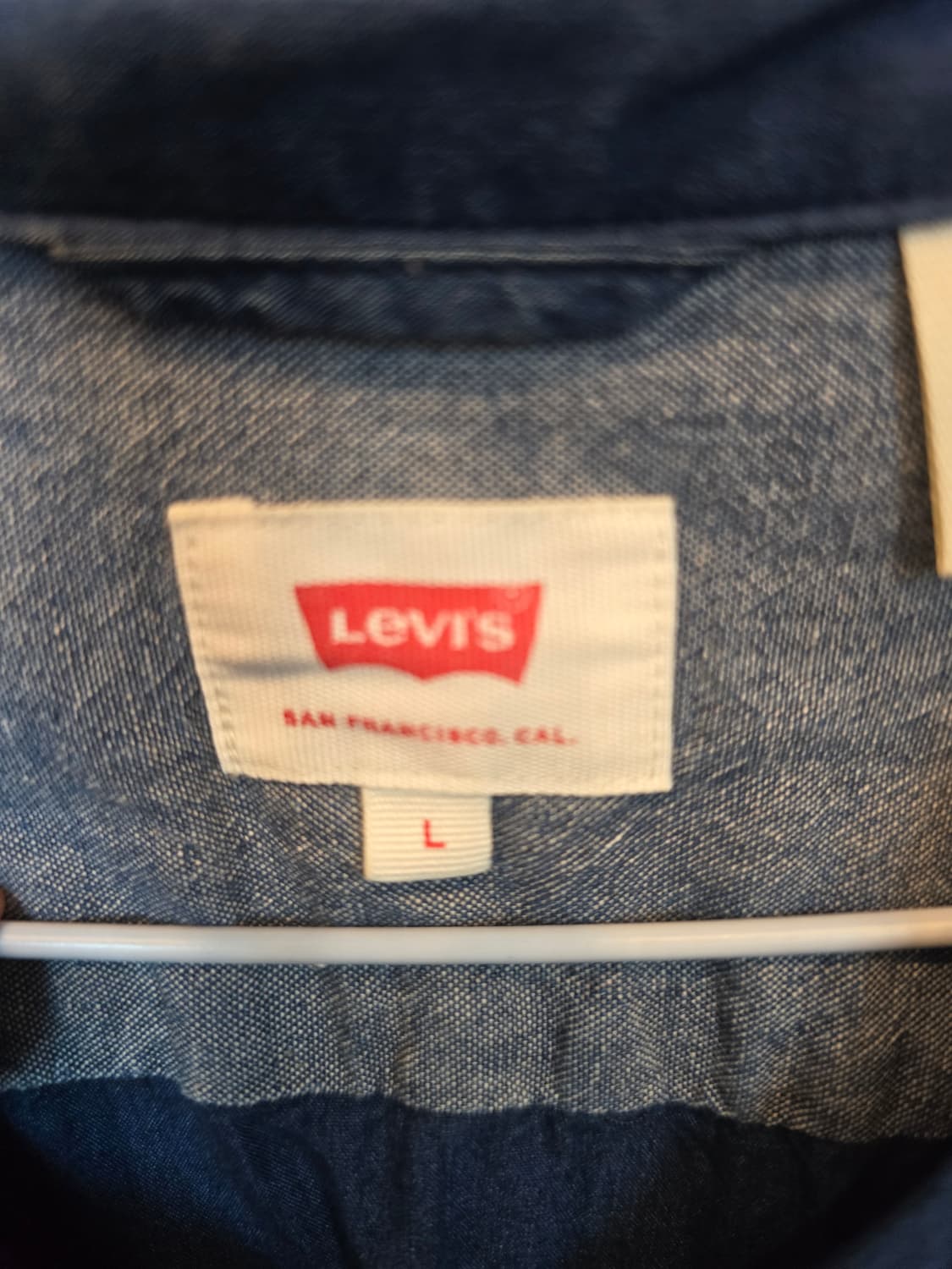 리바이스 데님셔츠 상품이미지2