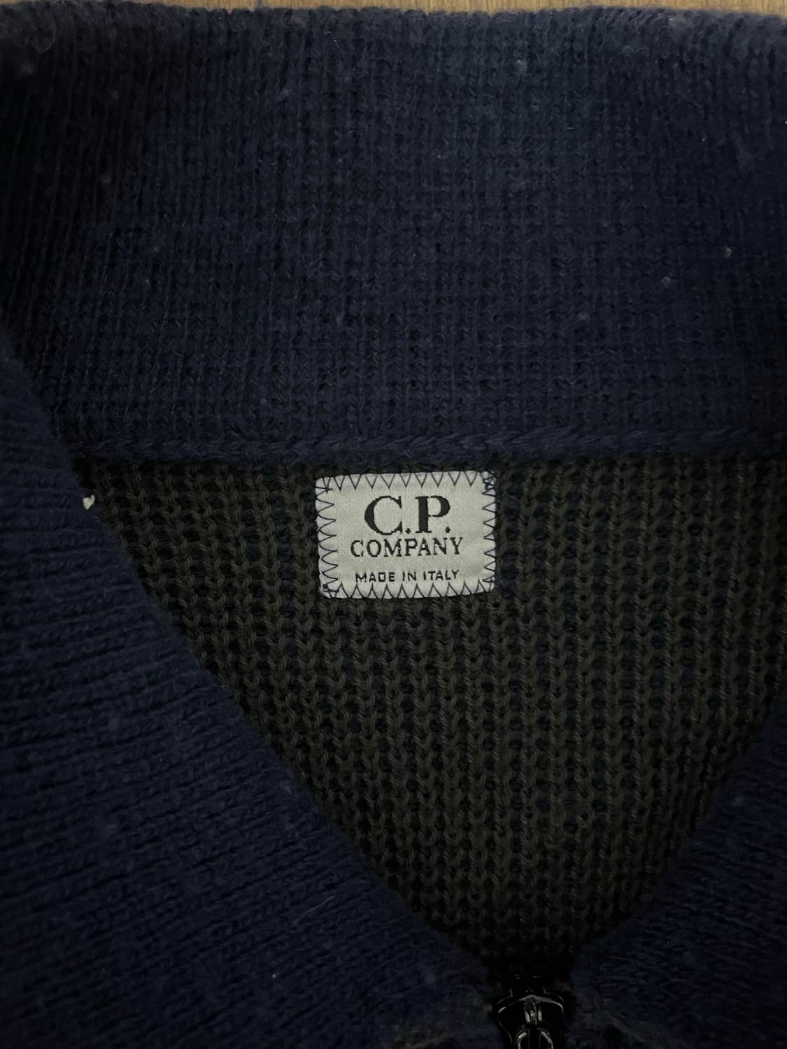 90s cp company knit zip up 상품이미지3