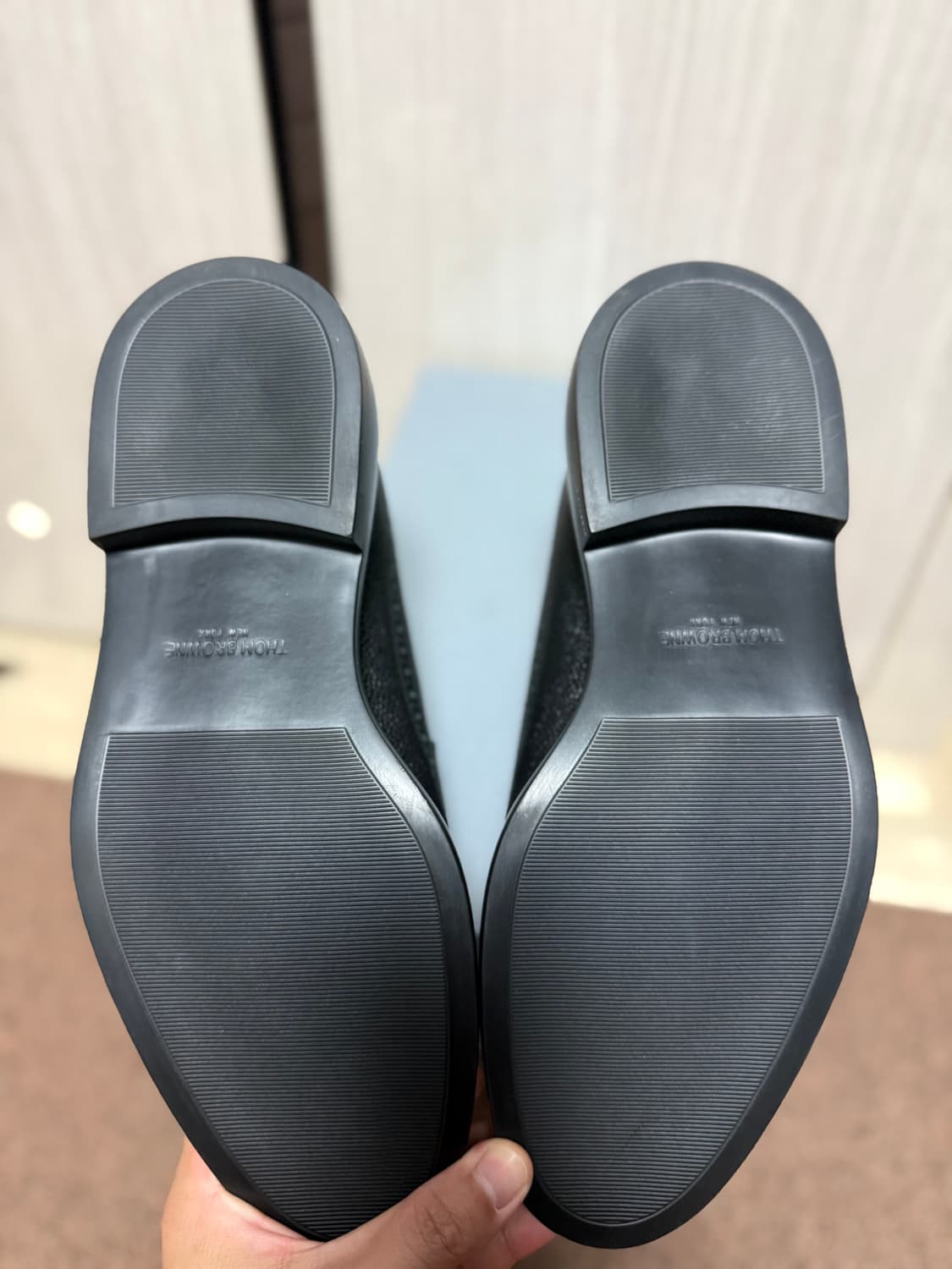 톰브라운 브로그 로퍼 mfd002h00198 (새상품, US9) 상품이미지5