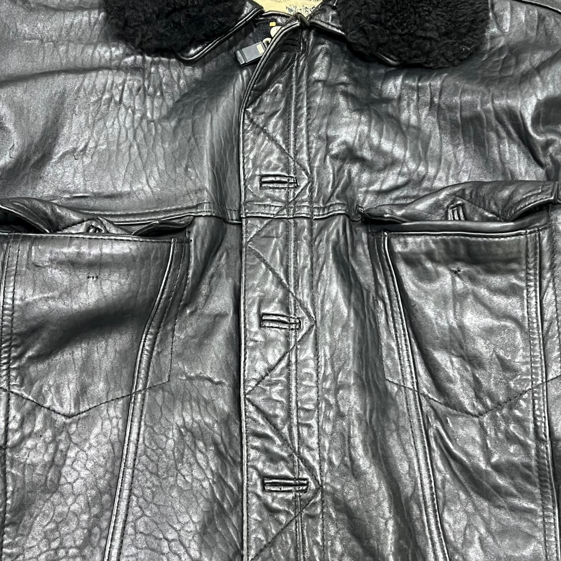 리바이스 A-2 레더 자켓 s08603 상품이미지7