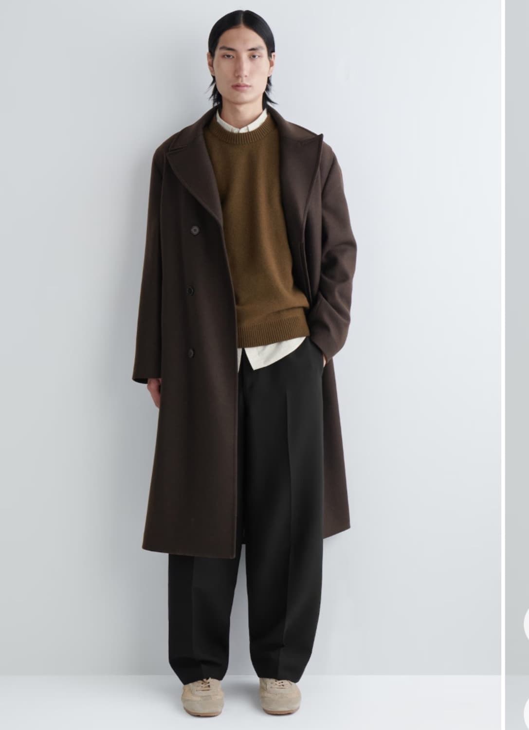 XL) COS 코스 르메르맛 보일드울크루넥스웨터  상품이미지2